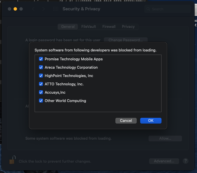 detect driver for mac